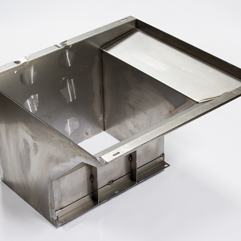 Blechconsole, DC01, Blank